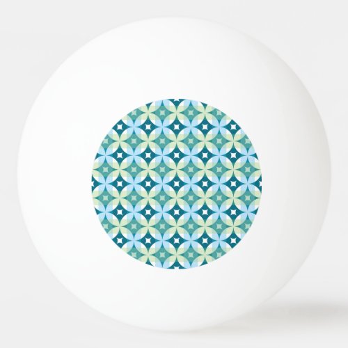 Geometric shapes vintage abstract wallpaper ping pong ball