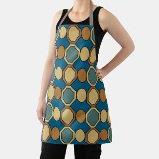 Geometric Shapes Vintage Mid Century Modern