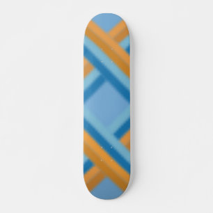 Geometric Skateboard Deck