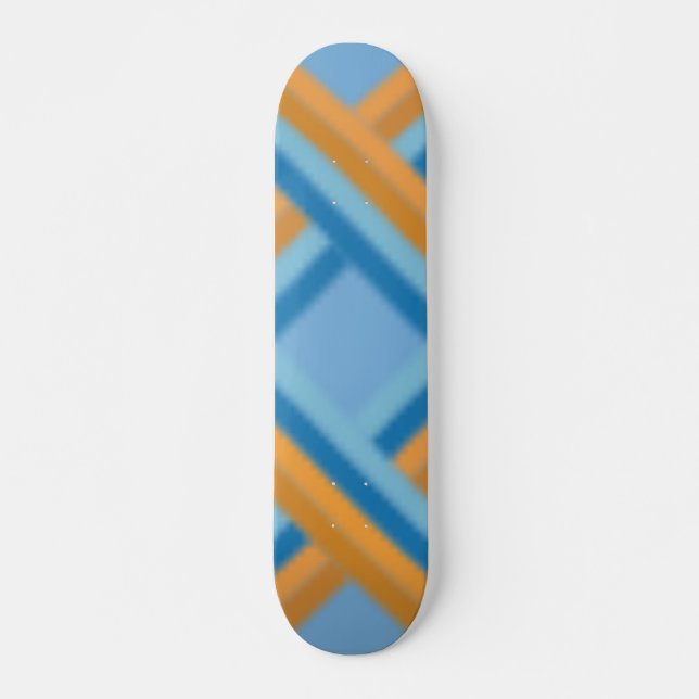 Geometric Skateboard Deck (Front)