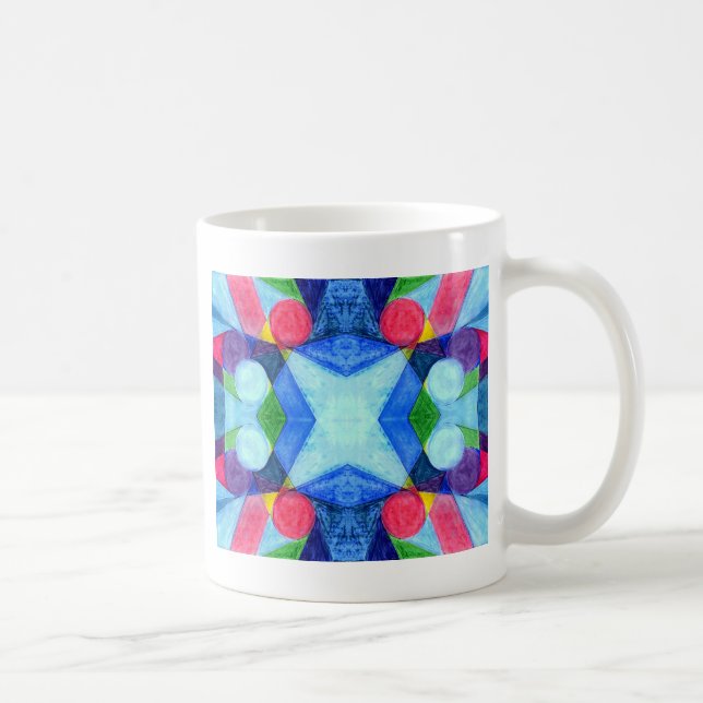 Geometric Skittles Mug (Right)