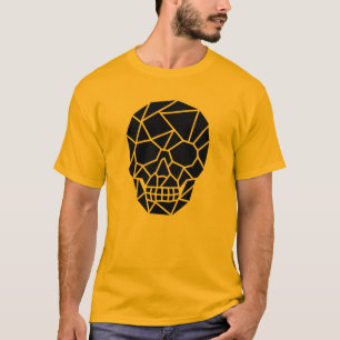 Geometric Skull Art Men's T-Shirt