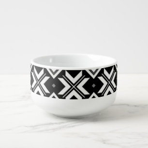 Geometric Soup Mug