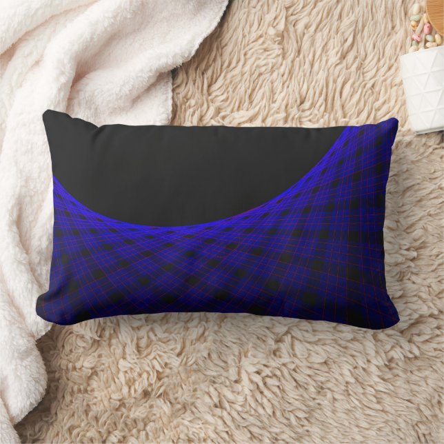 Geometric Space Carpet Throw Pillow (Blanket)