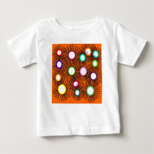 Geometric Spike Balls  Baby T_Shirt