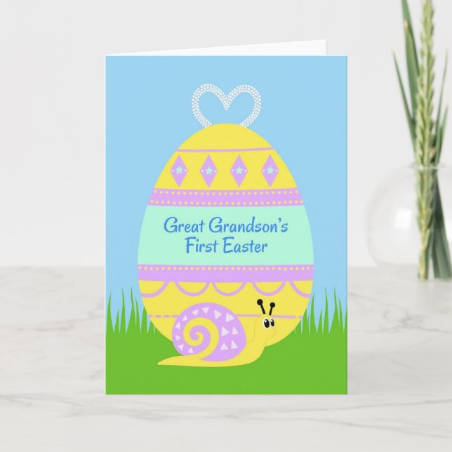 Geometric Springtime Occasion Card (Front)