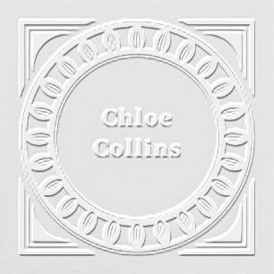 Geometric Square & Circle Embosser