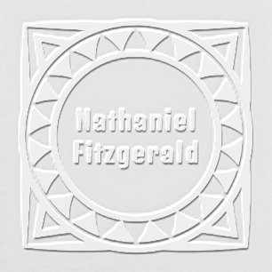 Geometric Square & Circle Embosser