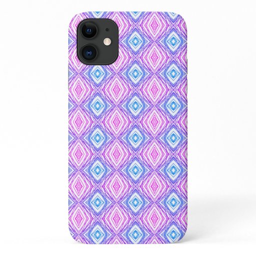 Geometric Square & Diamond iPhone 11 Case