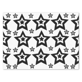 Geometric Star Black and White Geometric Star