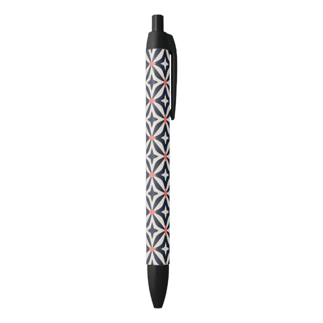 Geometric Star Pattern Pen (Bottom (Vertical))