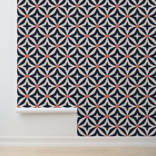 Geometric Star Pattern Wallpaper