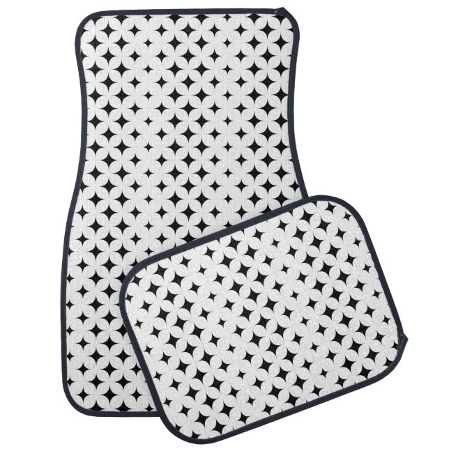 geometric stars car mats (Set)