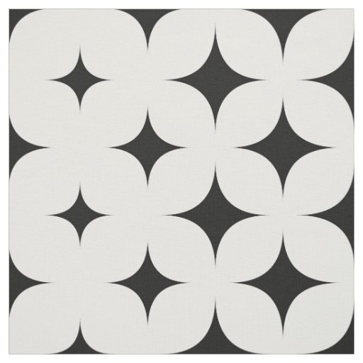 geometric stars fabric