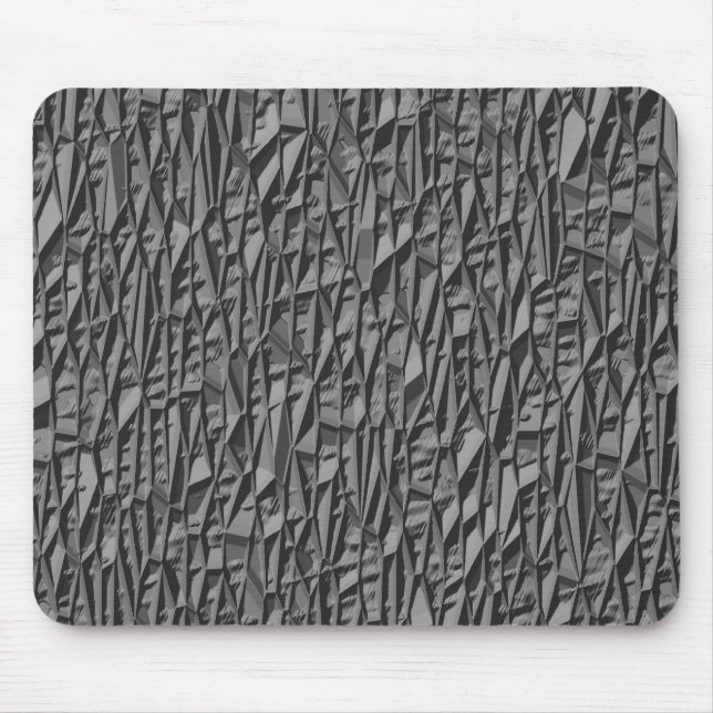 Geometric Stone Mouse Pad (Front)