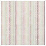 Geometric Stripes and Polka Dots Pastel Fabric