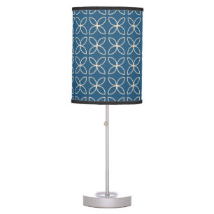 Geometric, stylish vintage background. table lamp