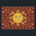 Geometric Suns Vines FLowers Pink Wine Green Wrapping Paper Sheets<br><div class="desc">Hope you like this hand made paper variety pack.  Check out my shop for lots more colors and patterns and let me know if you'd like something customized.</div>