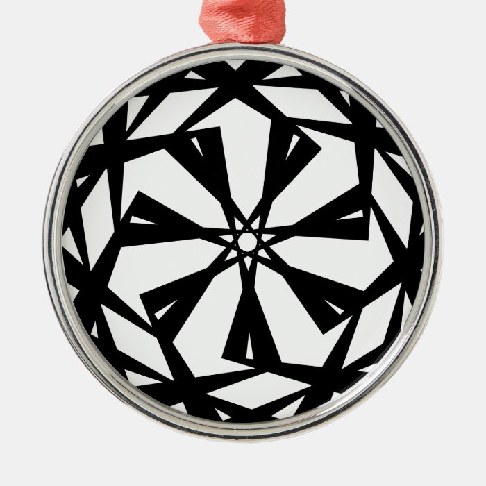 Geometric Swirl 2 (Abstract) Christmas Ornaments