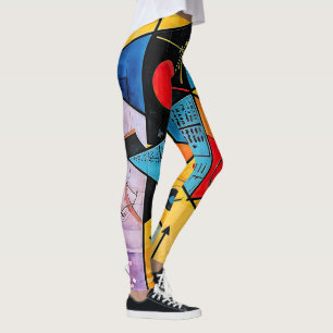 Geometric Symbols Abstract #02 Leggings