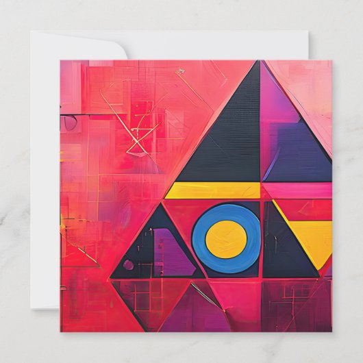 Geometric Symbols Abstract #04. (Front)
