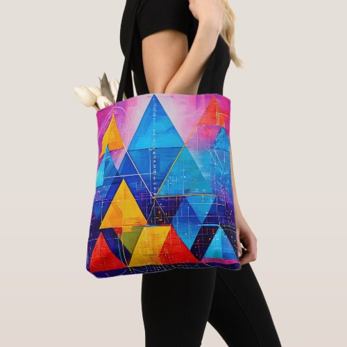 Geometric Symbols Abstract 10 Tote Bag