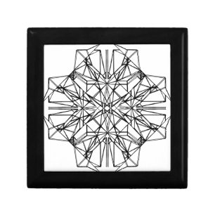 geometric symmetry jewelry box