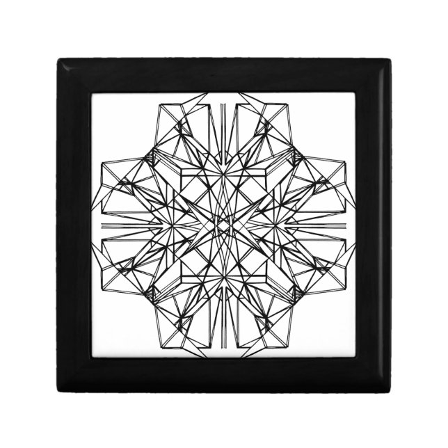 geometric symmetry jewelry box (Front)