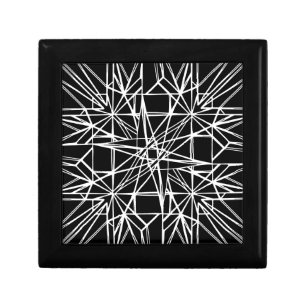 Geometric Symmetry Keepsake Box