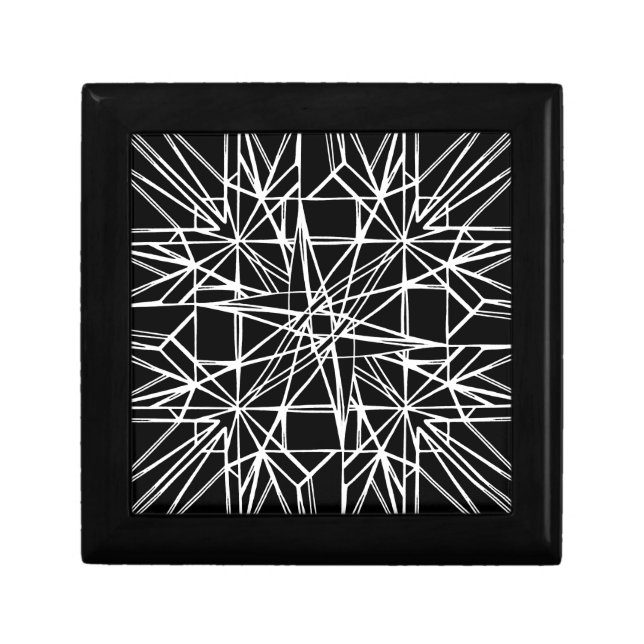 Geometric Symmetry Keepsake Box (Front)