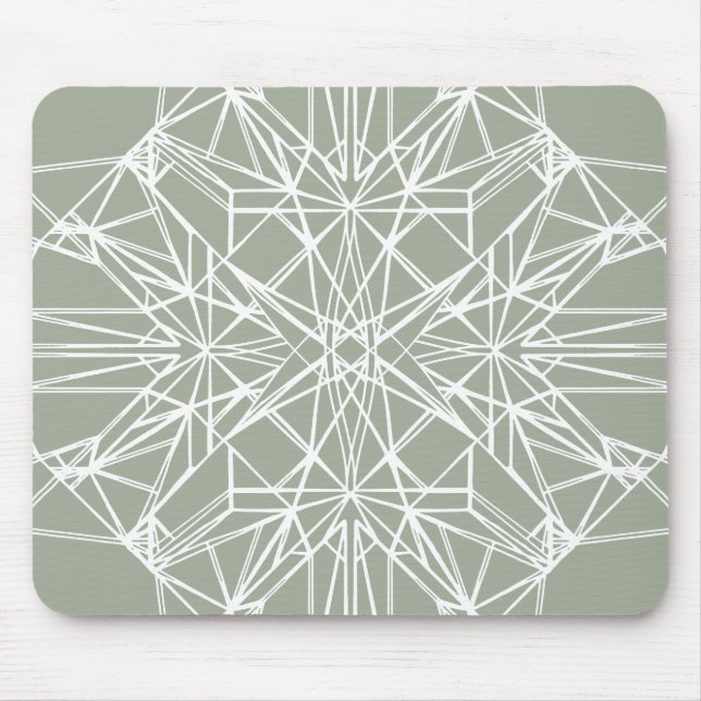 Geometric Symmetry Mouse Pad (Front)