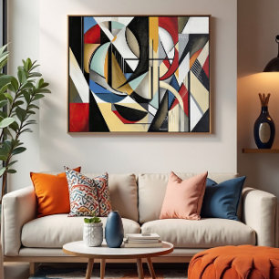 Geometric Symphony perfect harmony Poster