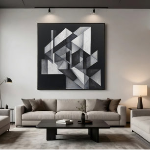 Geometric Symphony Poster