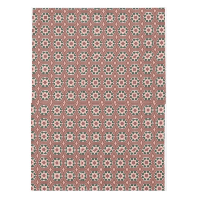 Geometric tablecloth  (Front)