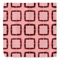 Geometric texture bandana