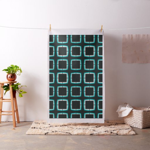 Geometric texture fabric