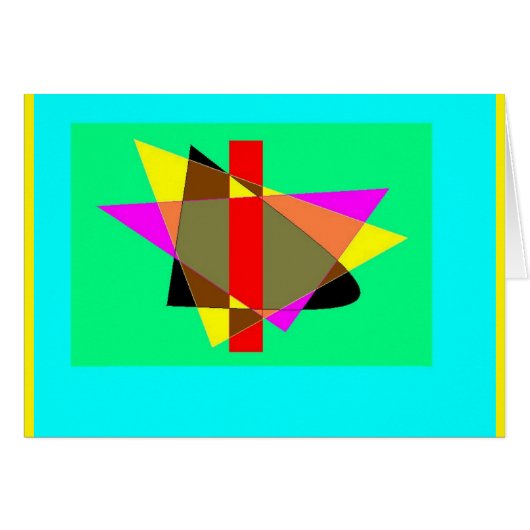 Geometric Thought ... Play Cards (Front Horizontal)