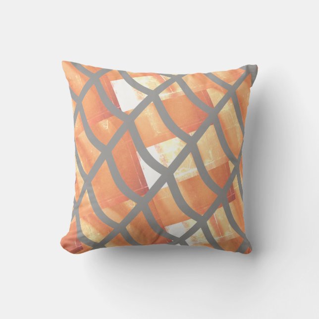 Geometric Throw Pillow (Front)