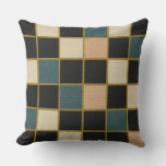 Geometric Throw Pillow  Mid Century Modern Decor  