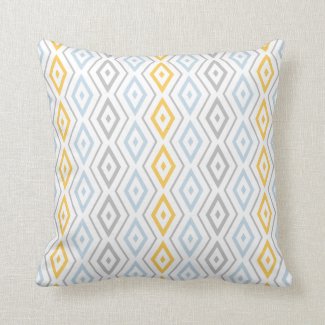 Geometric Throw Pillow Scandinavian Pastel