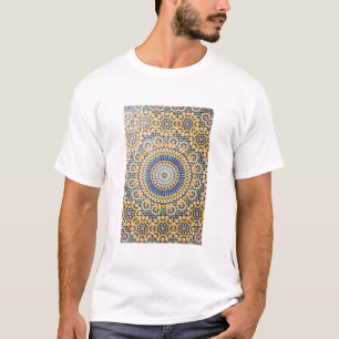 Geometric tile pattern, Morocco T-Shirt