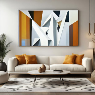 Geometric Tone Poster