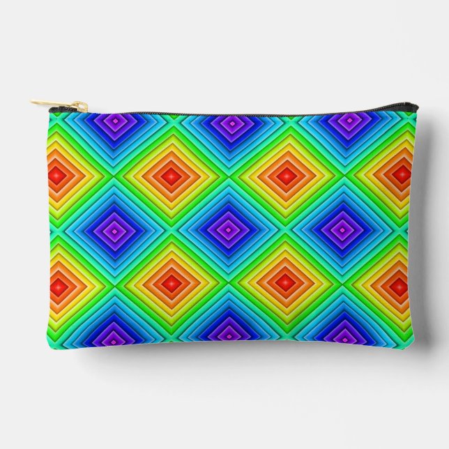Geometric Topography - Accessories Pouch (Front)