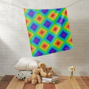 Geometric Topography - Baby Blanket