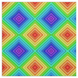 Geometric Topography - Cotton Twill Fabric