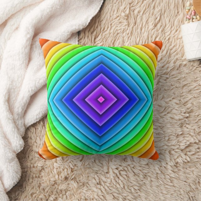 Geometric Topography - Pillow (single) (Blanket)