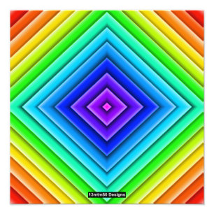 Geometric Topography (single) - Photo Print