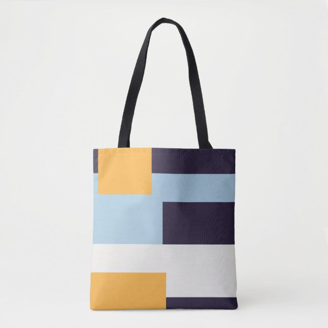 Geometric tote bag (Front)