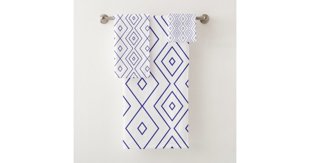 Geometric Towel Set
