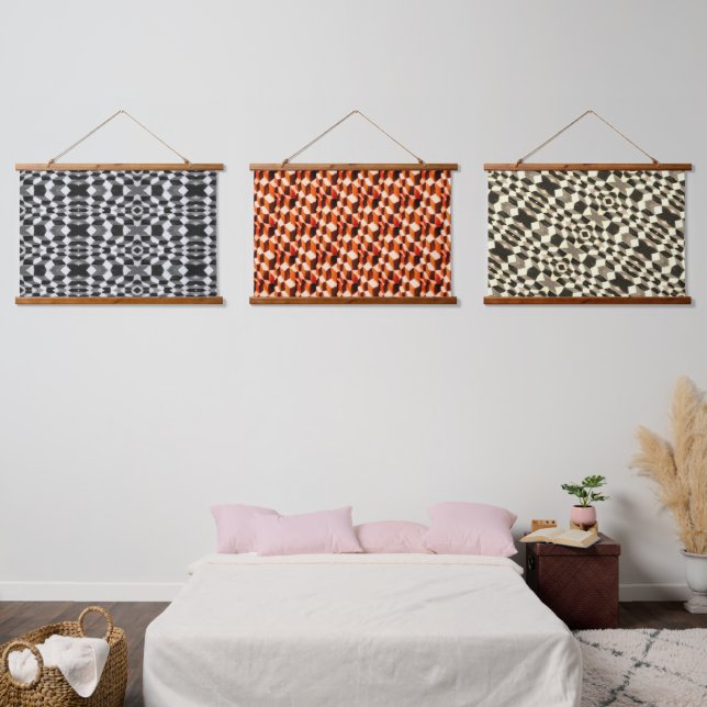 Geometric Traditional Alpaca Abstract Pattern Hanging Tapestry (Bedroom)
